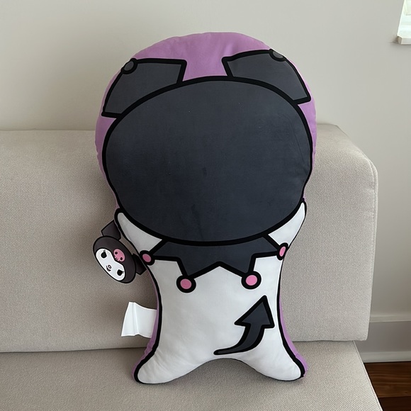 SANRIO KUROMI CHARACTER FIGURAL LICENSED PILLOW NWT - Picture 5 of 9